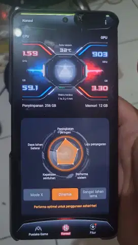 Jual ROG Phone 8.12/ 256 Snapdragon s3 minus Layar. Nego