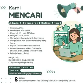 Admin E-Commerce ( Online Shop )