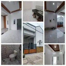 Rumah baru free AC dan TV 42 inch cash/Kpr bisa