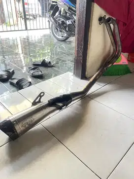 knalpot r9 h2 ss New ninja 250 fi fullsystem