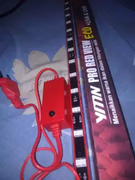 Lampu celup akuarium YMN pro red ECO 50 cm dan 60 cm. Kondisi BARU