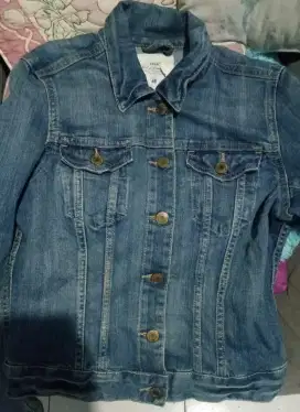 Jaket jeans brand H&M original