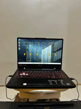 LAPTOP GAMING ASUS TUF RYZEN 7 RAM 16GB SSD 512GB VGA RTX LIKE NEW