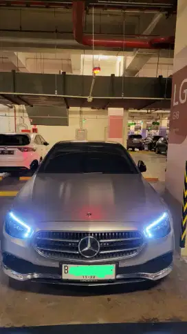 Mercedes E200 th 2022 New Model, pemakaian Pribadi Terawat