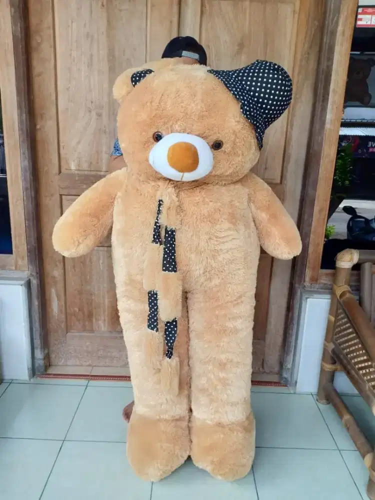 SALE CUCI GUDANG BONEKA BERUANG SUPER JUMBO UKURAN 1,6meter