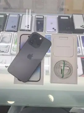 Second Apple IPhone 14 Pro 128GB Black Ex IBOX Fullset Original