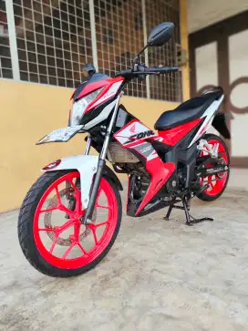 Honda Sonic / Sonic 150R 2023, Red Premium Metalic, Unit Mulus Terawat