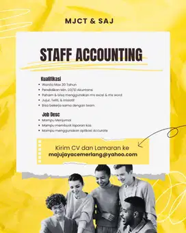 Dibutuhkan Staff Accounting