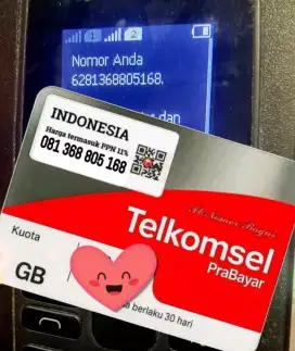 Perdana Telkomsel Nomor Cantik Simpati BOS 168
