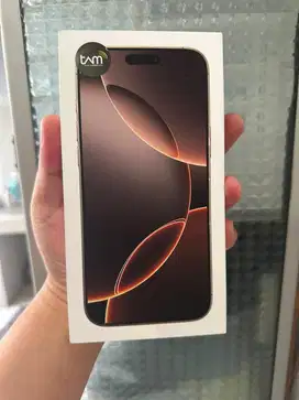 iphone 16 promax 256gb ibox new segel warna dessert