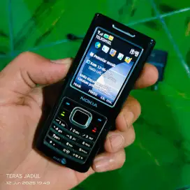 nokia 6500c hitam original normal sinyal aman