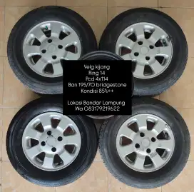 Velg ring 14 pcd 114 dan ban