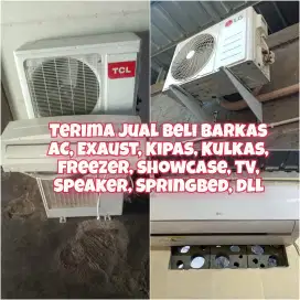 Kami tampung Terus AC Bekas dan elektronik bekas lainnya