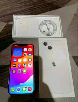 iPhone 13 iBox 128 like new..mlus kinclong