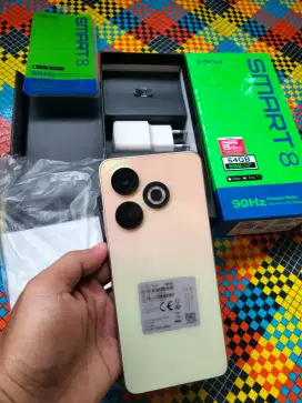 Infinix smart 8 pulset 95%.ram 3+3/64
