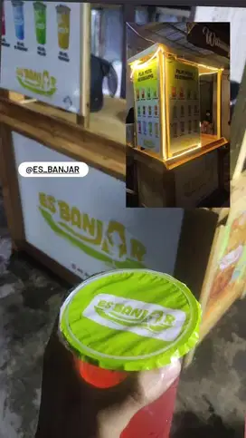Rombong atau booth