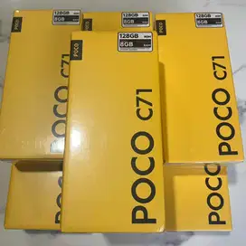 Poco C71 4/128 Garansi Resmi (Baru)