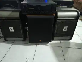 Jl 1 set Audio karoke JBL   Original  MLS.