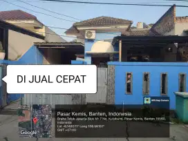 Di Jual Cepat rumah sahabat edisi mau balik kampung di GTJ Kutabumi