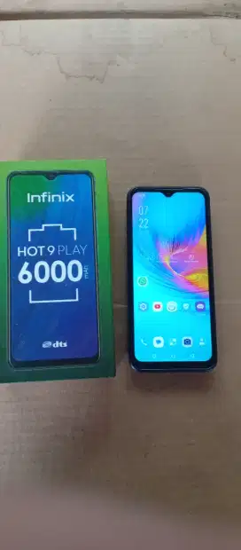 Infinix hot 9 Play ram 4 Rom 64