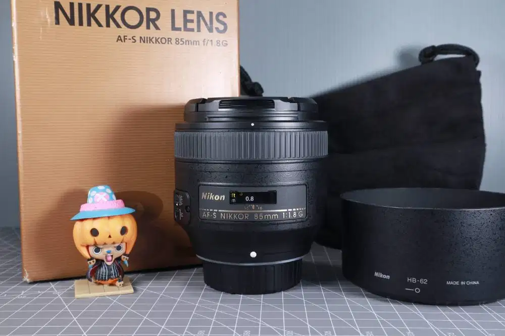 Lensa Nikon AF-S 85mm f1.8 G Super Mulus AFS 85 f 1.8Lensa Nikon AF-S