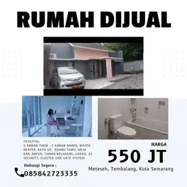 Rumah cluster Tembalang security 24jam