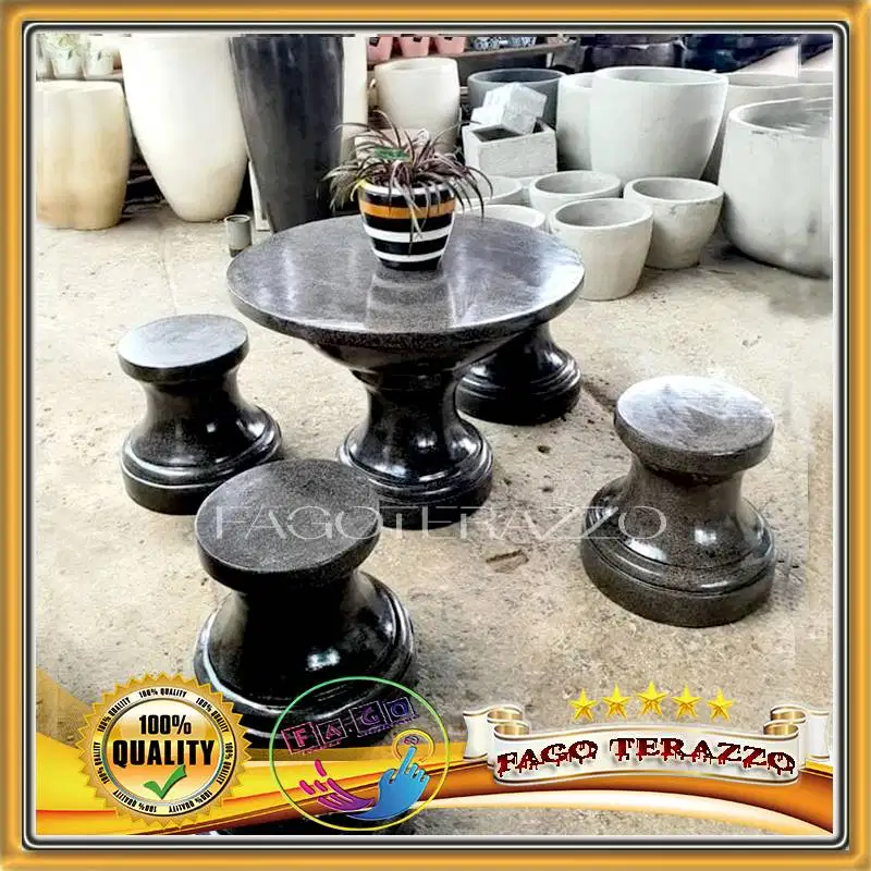 MEJA TERAZZO DAN BUNGKU TAMAN TERAZO ORIGINAL