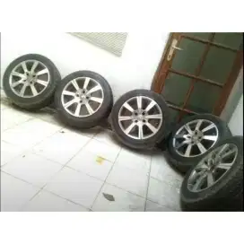Velg Mobil HSR 5pcs R15 4x100 Freed,Agya,Datsun,Jazz,Karimun,Vios