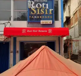 Kanopi kain awuning anti air dan waterprof