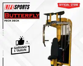 Gym butterfly Peck deck and back 2 in 1