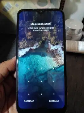 Redmi note 7 biru batangan