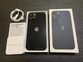 Iphone 13 Black 128 GB, Garansi Ibox on sampai 1 Mei 2026