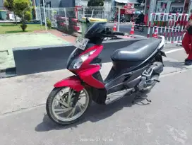 Sky wave merah hitam rawatan tinggal pake