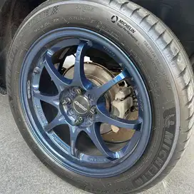 Velg Rays Ce28N Blue Madein Japan Ori