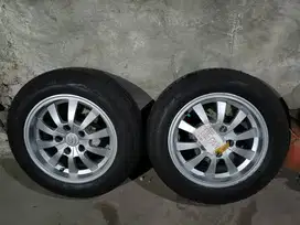 Velg OEM Kijang Innova & Ban size 185/65/R15 Dunlop
