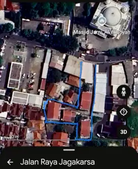 Di jual tanah di Jagakarsa Jakarta Selatan