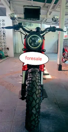 Di jual motor custom scorpio 223cc