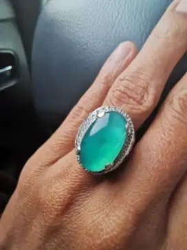 Batu bacan ring perak Depok