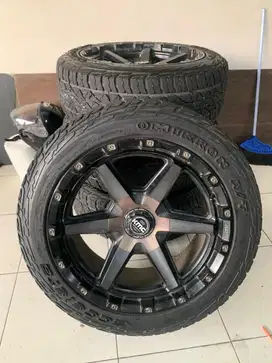 Set Velg KMC dan Ban Omikron 265/50/R20 Minggu ke 18 tahun 2024