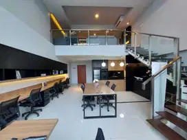 Disewakan Kantor 2 Lantai Eksklusif Fasilitas Lengkap Baru Murah diBSD
