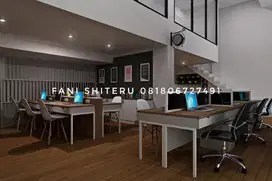 Disewakan unit kantor full furnised dengan harga murah