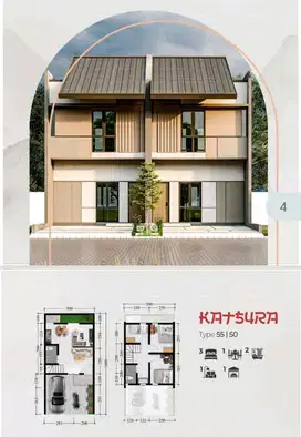 RUMAH 2 LANTAI  POROS HERTASNING BARU