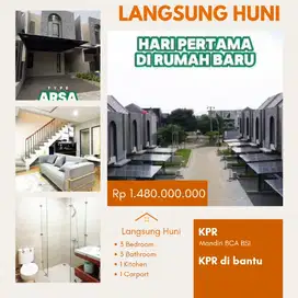 RUMAH BARU - LANGSUNG HUNI - DI SUKA RAJA BOGOR