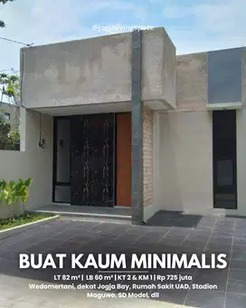 A162 - Rumah Baru Minimalis Modern di Wedomertani