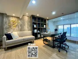 SOHO Pancoran Office Minimalis di Jak-Sel, lengkap dgn furnised