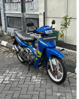 Suzuki Satria 2tak RU Lumba edisi Kenny Robert