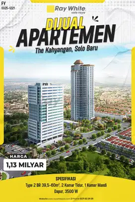 The Kahyangan Apartemen Strategis Murah di Solo Baru