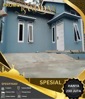 Rumah murah stok terbatas dilokasi strategis mulai dari 225 jutaan