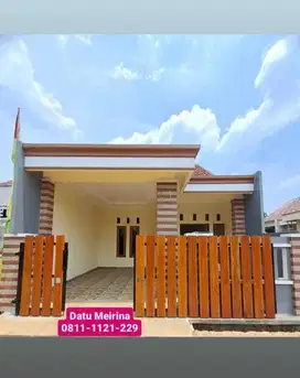 Rumah Pancoran Mas Depok 5 Menit ke Tol Sawangan Jalan Lebar DP Ringan