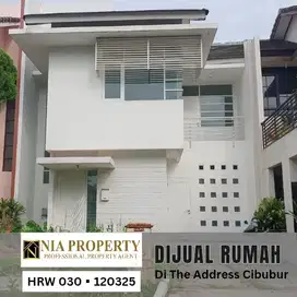 HUNIAN NYAMAN RUMAH 2 LANTAI DI THE ADDRESS CIBUBUR
